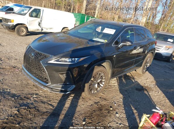 2T2SZMDA2MC280472 2021 LEXUS RX 350 Black Передня ліва чверть