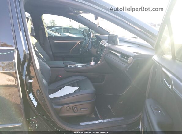 2T2SZMDA2MC280472 2021 LEXUS RX 350 Black Вид салону спереду