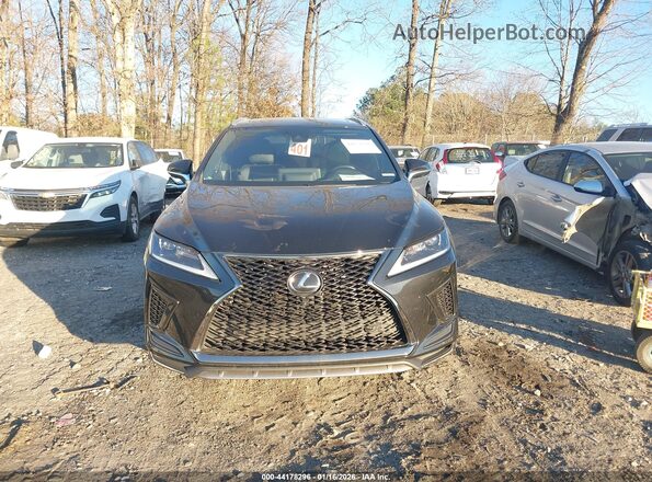 2T2SZMDA2MC280472 2021 LEXUS RX 350 Black Вид щитка приладів