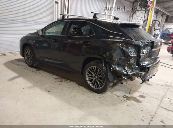 2T2SZMDA6NC327892 2022 LEXUS RX 350 Черный Задняя левая четверть