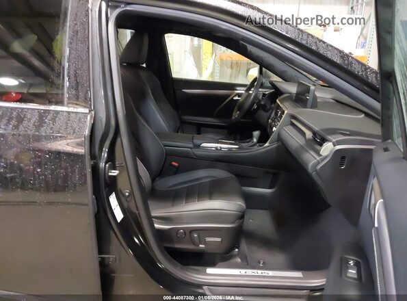 2T2SZMDA6NC327892 2022 LEXUS RX 350 Черный Вид салона спереди