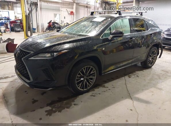 2T2SZMDA6NC327892 2022 LEXUS RX 350 Черный Передняя левая четверть