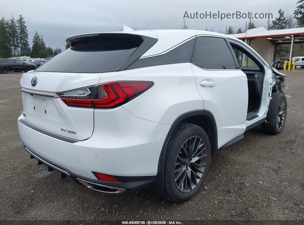 2T2SZMDA8LC215267 2020 LEXUS RX 350 White Задня права чверть