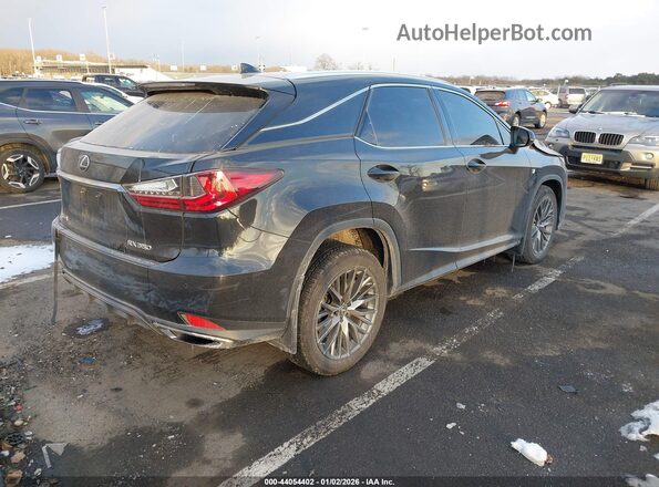 2T2SZMDAXNC342296 2022 LEXUS RX 350 Black Rear right