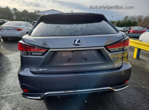 2T2YGMDA3LC055296 2020 LEXUS RX Gray Rear view