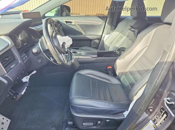 2T2YGMDA3LC055296 2020 LEXUS RX Gray Front interior view