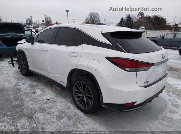 2T2YGMDA3MC062475 2021 LEXUS RX 450H White Trasero izquierdo