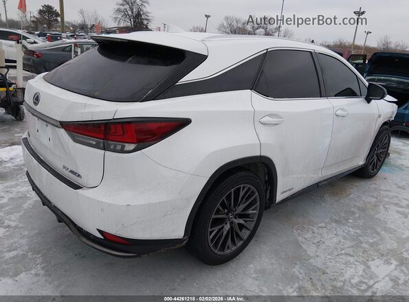 2T2YGMDA3MC062475 2021 LEXUS RX 450H White Trasero derecho