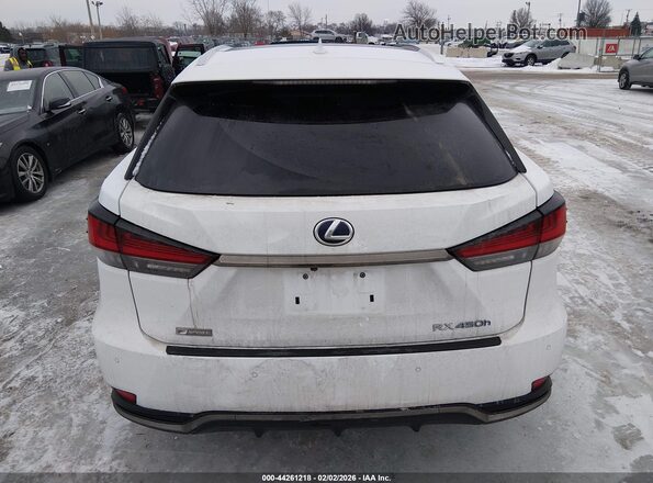 2T2YGMDA3MC062475 2021 LEXUS RX 450H White 