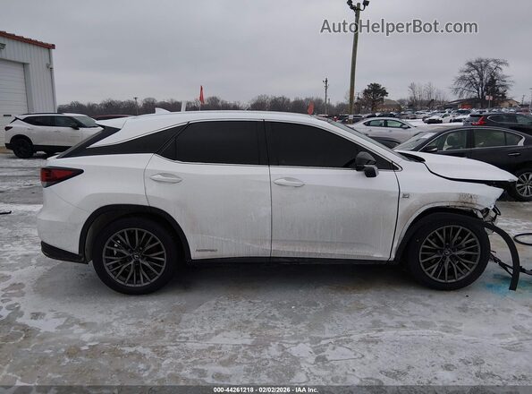 2T2YGMDA3MC062475 2021 LEXUS RX 450H White Vista interior trasera