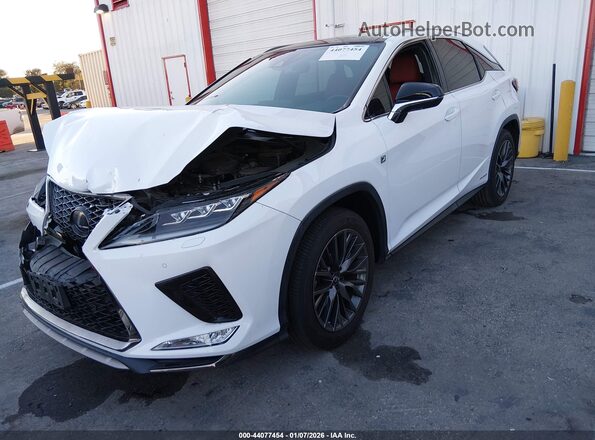 2T2YGMDA6MC057920 2021 LEXUS RX 450H White Front left