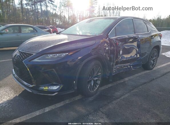 2T2YZMDA4LC221352 2020 LEXUS RX 350 Navy Przód lewy
