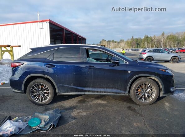 2T2YZMDA4LC221352 2020 LEXUS RX 350 Navy Widok wnętrza z tyłu