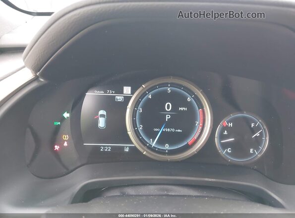 2T2YZMDA7NC361107 2022 LEXUS RX 350 White Widok tylnych siedzeń