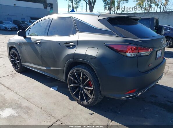 2T2YZMDA8LC256086 2020 LEXUS RX 350 Black Rear left