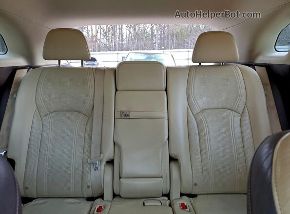 2T2ZZMCA1GC027504 2016 LEXUS RX Gray Вид задніх сидінь