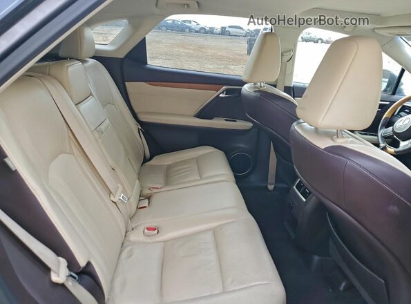 2T2ZZMCA1GC027504 2016 LEXUS RX Gray Вид задньої частини салону