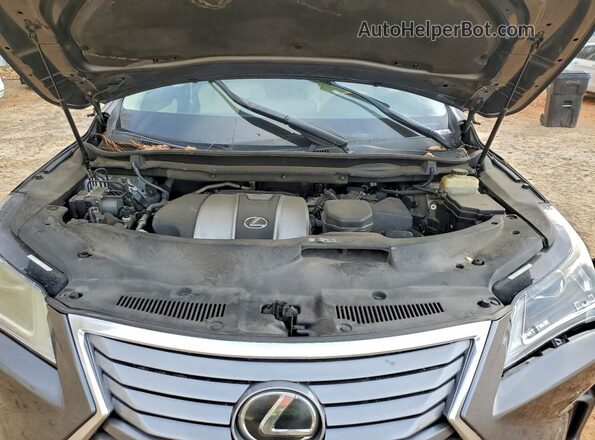2T2ZZMCA1GC027504 2016 LEXUS RX Gray Вид підкапотного простору