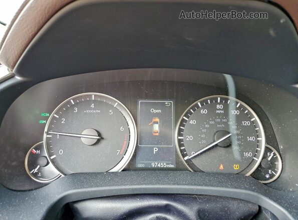 2T2ZZMCA1GC027504 2016 LEXUS RX Gray Вид щитка приладів