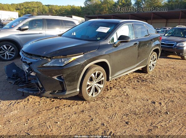 2T2ZZMCA1JC107831 2018 LEXUS RX 350 Черный Передняя левая четверть