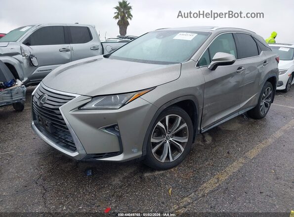 2T2ZZMCA2JC093938 2018 LEXUS RX 350 Серый Передняя левая четверть