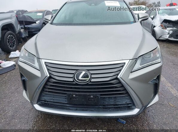 2T2ZZMCA2JC093938 2018 LEXUS RX 350 Серый Вид спереди