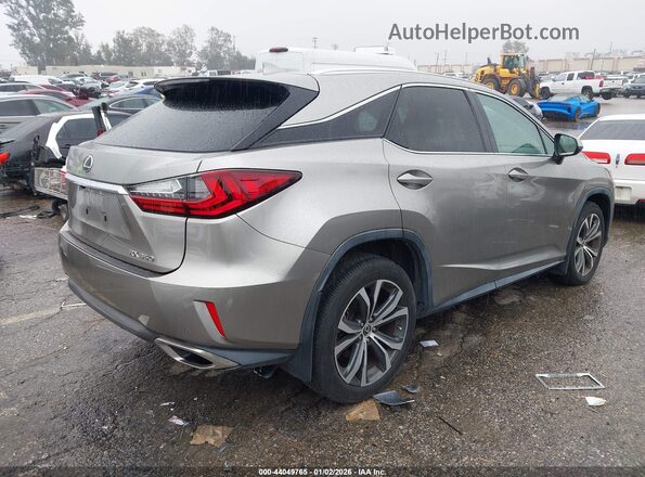 2T2ZZMCA2JC093938 2018 LEXUS RX 350 Серый Задняя правая четверть