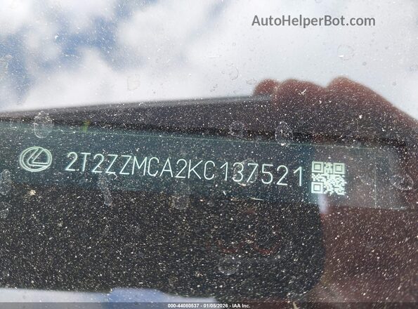 2T2ZZMCA2KC137521 2019 LEXUS RX 350 Gray 