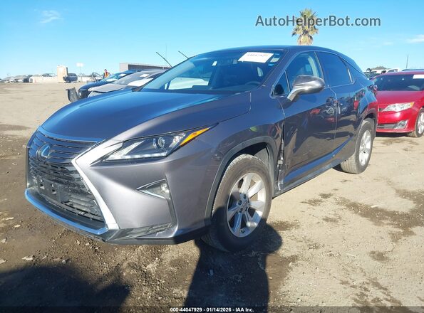 2T2ZZMCA3GC004600 2016 LEXUS RX 350 Серый Передняя левая четверть