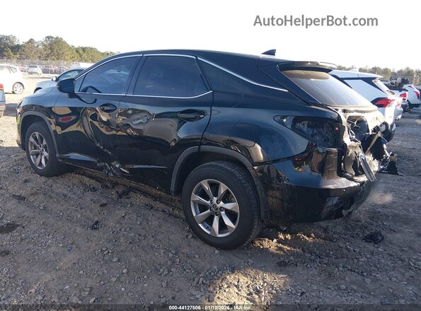 2T2ZZMCA3JC107961 2018 LEXUS RX 350 Black Rear left