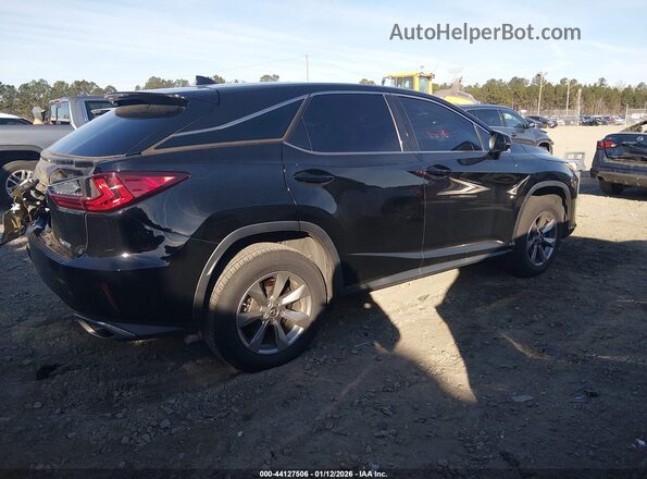 2T2ZZMCA3JC107961 2018 LEXUS RX 350 Black Rear right