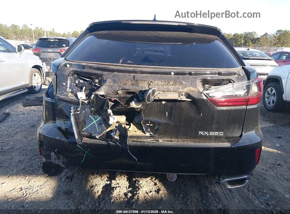 2T2ZZMCA3JC107961 2018 LEXUS RX 350 Black Front view