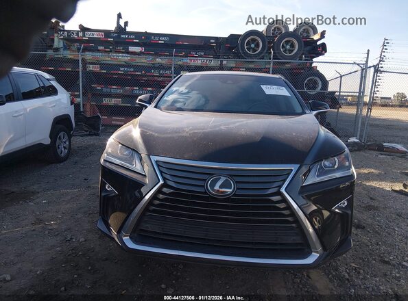 2T2ZZMCA3JC107961 2018 LEXUS RX 350 Black Rear interior view