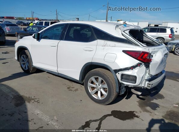 2T2ZZMCA5GC021740 2016 LEXUS RX 350 White უკანა მარცხენა