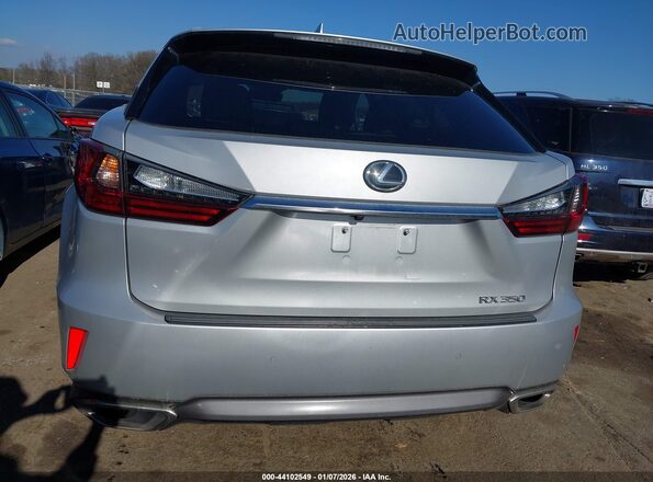 2T2ZZMCA5HC048518 2017 LEXUS RX 350 Silver 