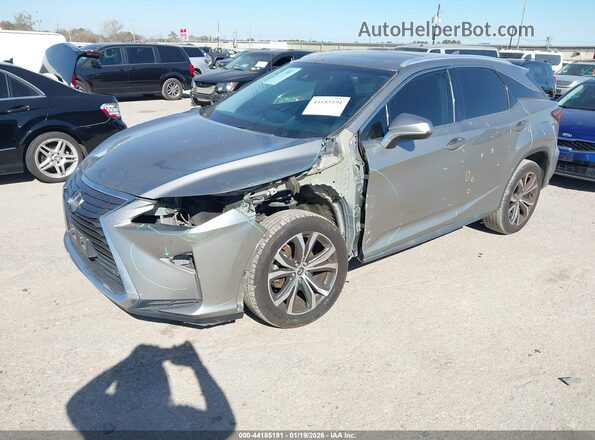 2T2ZZMCA5JC093898 2018 LEXUS RX 350 Gray Передня ліва чверть