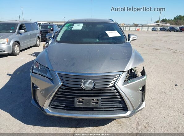 2T2ZZMCA5JC093898 2018 LEXUS RX 350 Gray Вид задньої частини салону