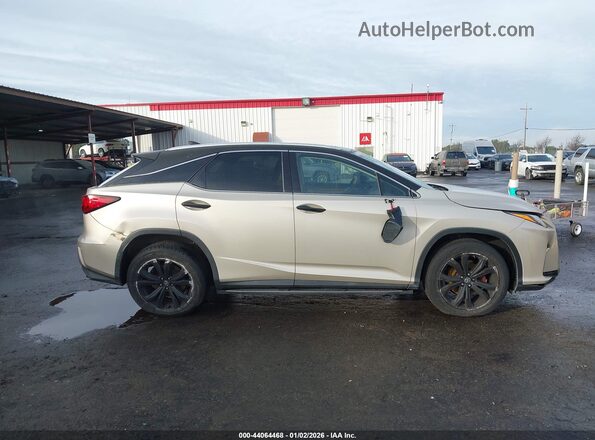 2T2ZZMCA6GC021908 2016 LEXUS RX 350 Beige Widok wnętrza z tyłu