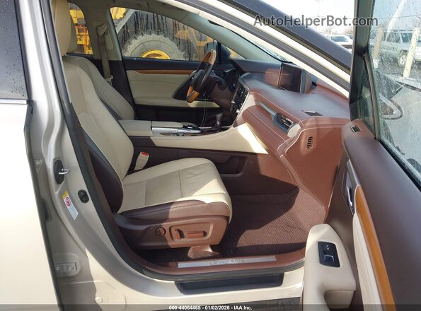 2T2ZZMCA6GC021908 2016 LEXUS RX 350 Beige Widok wnętrza z przodu