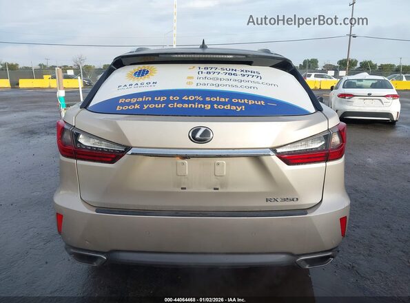 2T2ZZMCA6GC021908 2016 LEXUS RX 350 Beige 