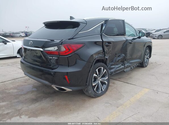 2T2ZZMCA6JC105802 2018 LEXUS RX 350 Черный Задняя правая четверть