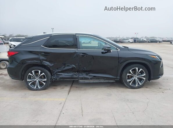 2T2ZZMCA6JC105802 2018 LEXUS RX 350 Черный Вид задней части салона