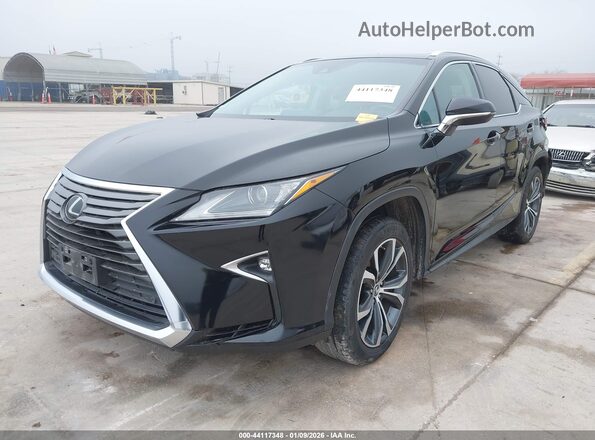 2T2ZZMCA6JC105802 2018 LEXUS RX 350 Черный Передняя левая четверть