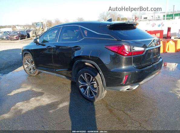2T2ZZMCA8KC149656 2019 LEXUS RX 350 Black უკანა მარცხენა