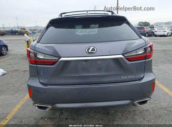 2T2ZZMCA9JC106801 2018 LEXUS RX 350 Gray 