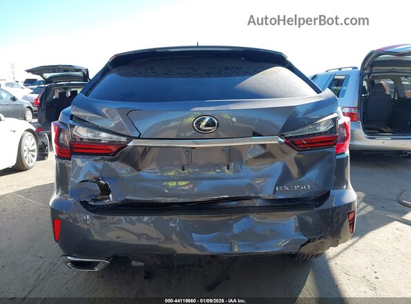 2T2ZZMCAXHC062138 2017 LEXUS RX 350 Серый 
