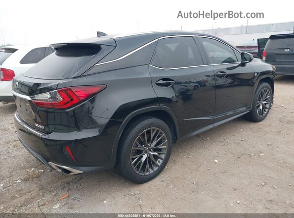 2T2ZZMCAXHC080154 2017 LEXUS RX 350 Black Tył prawy