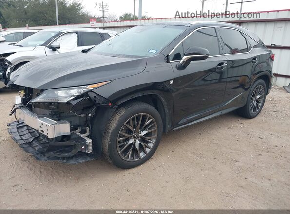 2T2ZZMCAXHC080154 2017 LEXUS RX 350 Black Przód lewy