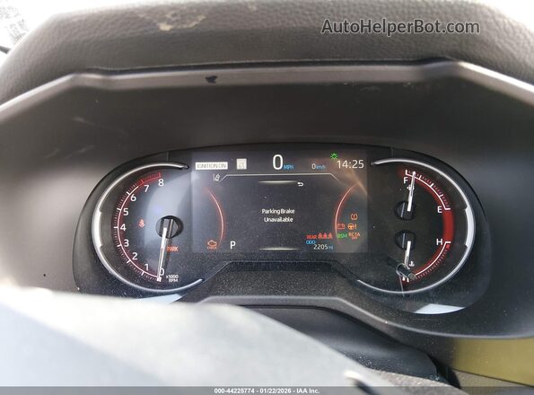 2T3A1RFV7SC564818 2025 TOYOTA LE Black უკანა სავარძლების ხედი