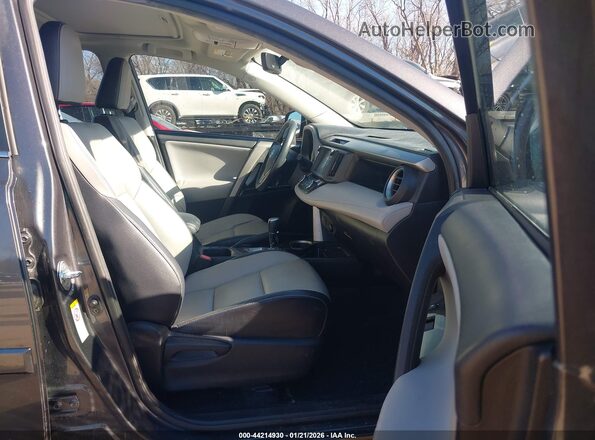 2T3DFREV1HW667661 2017 TOYOTA LIMITED Gray წინა სალონის ხედი
